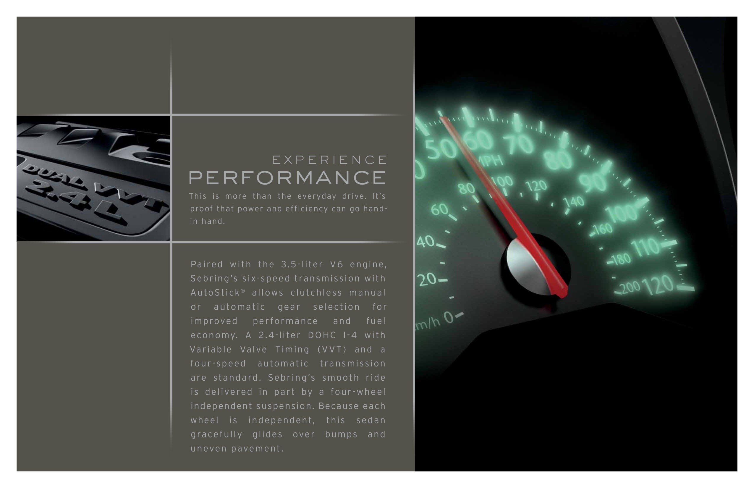 2010 Chrysler Sebring Brochure Page 4